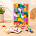 Wooden Montessori Stacking Puzzle