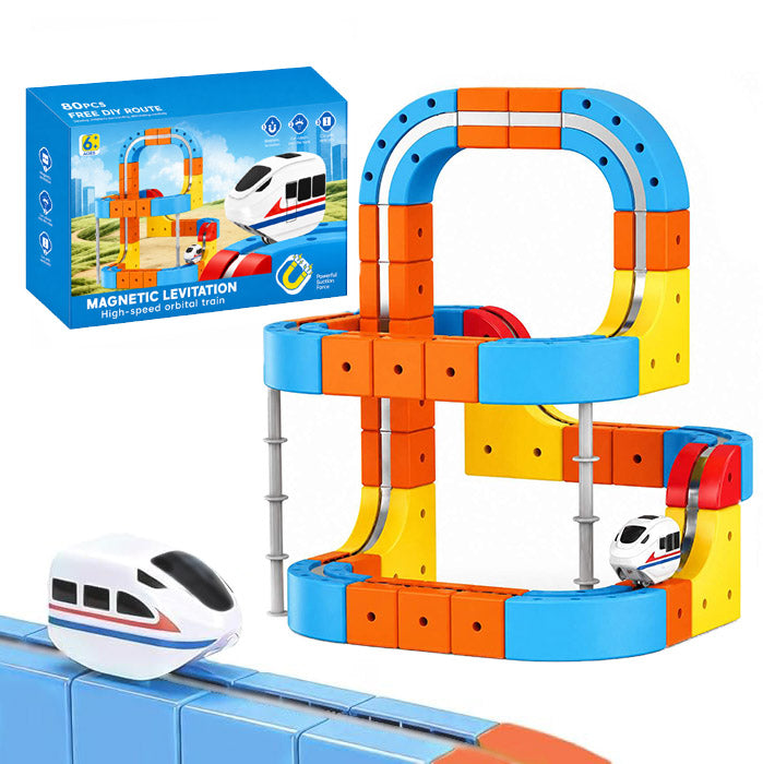 STEMolino MagnetTrain | DIY Click and Go Railway Track