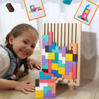 Wooden Montessori Stacking Puzzle