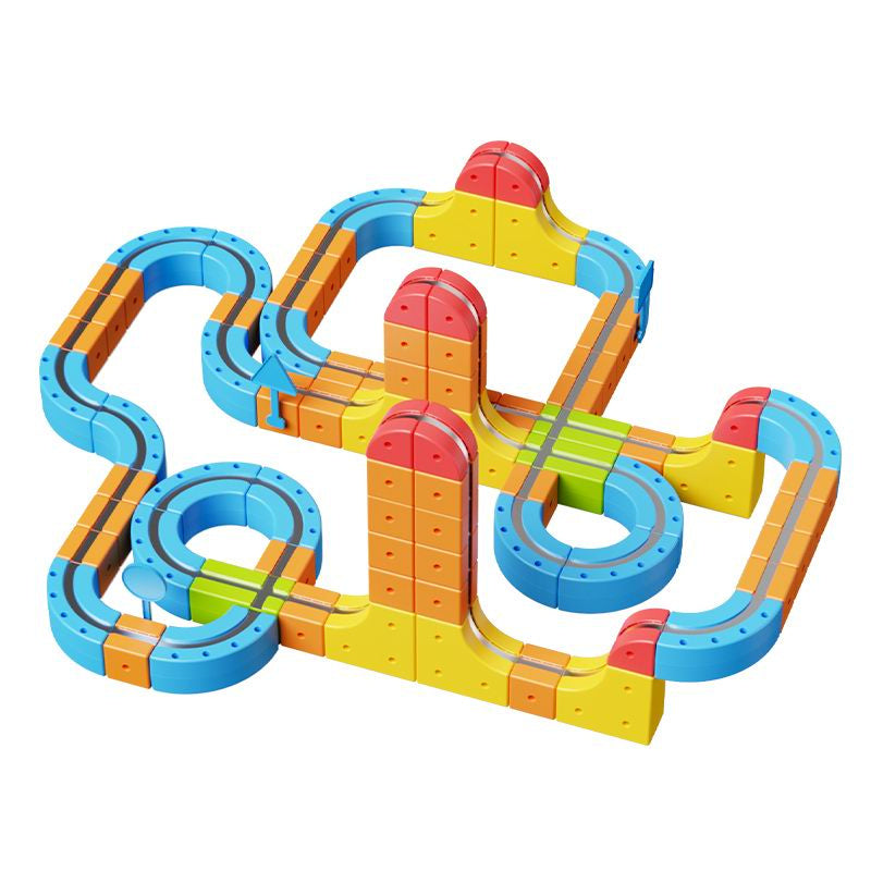 STEMolino™ MagnetTrain | DIY Click and Go Railway Track